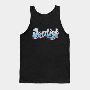 Cute funny retro dentist Tank Top